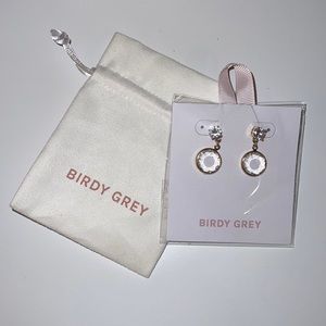 Birdy Grey Mini Clear Stone Drop